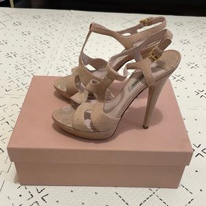 Miu miu heels Perfect condition